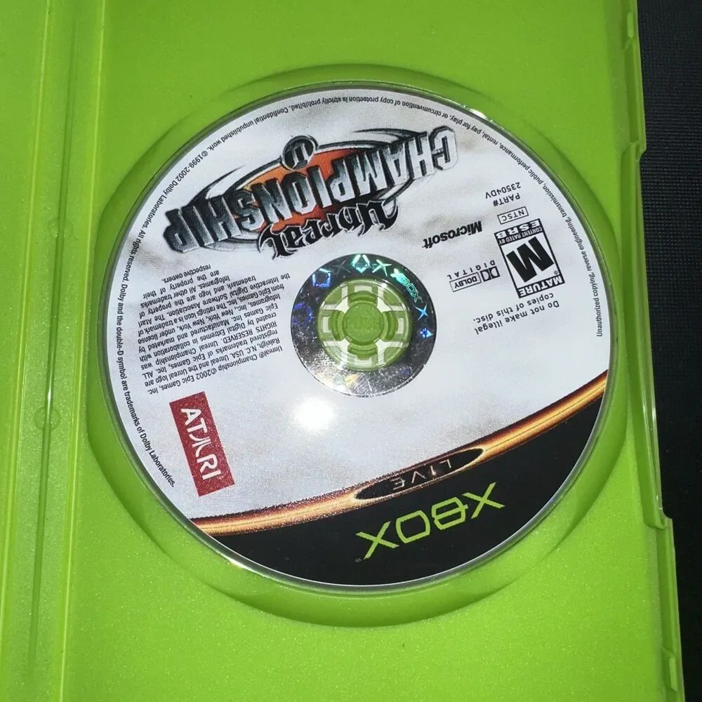 Unreal Championship - Original Xbox Game Disk Only